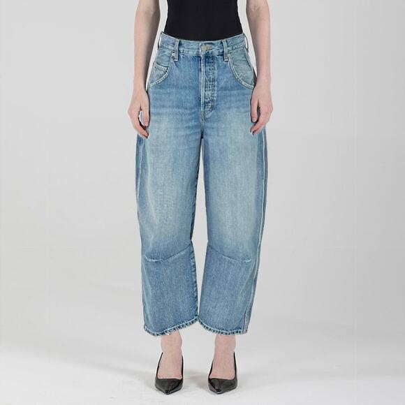 Etica Denim - Etica Quinn Relaxed Barrel Jeans in Rockaway - Size 29